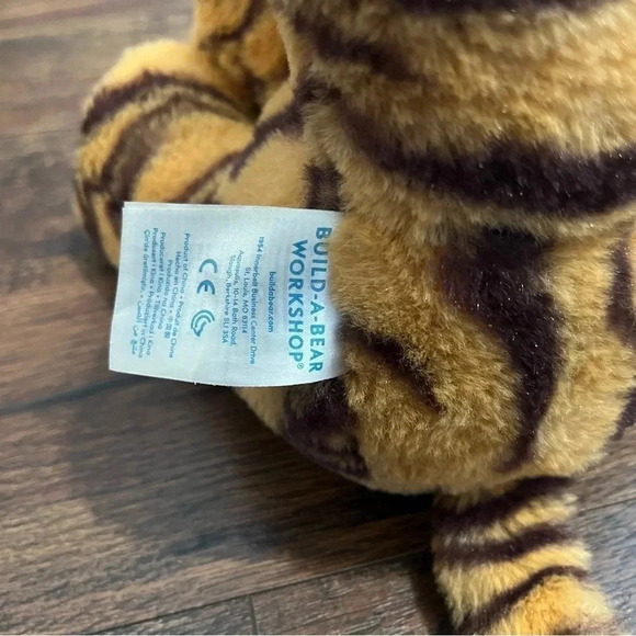 BUILD-A-BEAR WORKSHOP BABW 12" Orange/Black Plush Stuffed TIGER CUB Retired Rare - Picture 8 of 9